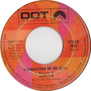 Andy kim foundation of my soul dot biii