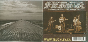 Cd t. buckley trio   nowhere fast back foldout