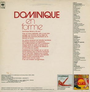 Michel dominique dominique en forme 1982 dos