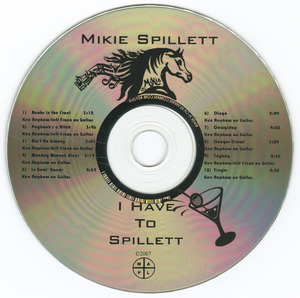 Cd mikie spillett   i have to spillett cd
