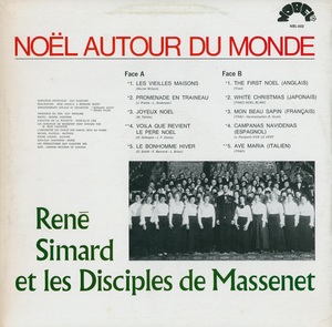 Simard ren%c3%a9 no%c3%abl autour du monde 1974 dos