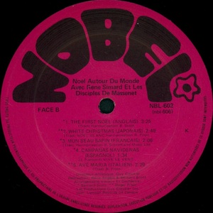 Simard ren%c3%a9 no%c3%abl autour du monde 1974 disque face b