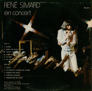 Simard ren%c3%a9 en concert 1975 dos