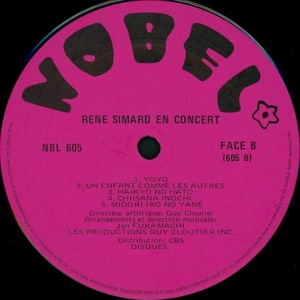 Simard ren%c3%a9 en concert 1975 disque face b