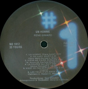 Simard ren%c3%a9 un homme 1980 disque face a