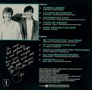 Simard ren%c3%a9 et tu danses avec lui 1984 dos