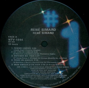 Simard ren%c3%a9 et tu danses avec lui 1984 disque face a
