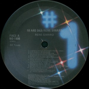Simard ren%c3%a9 18 ans d%c3%a9j%c3%a0 1979 disque face a