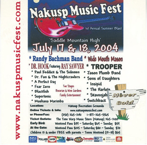 Cd va nakusp music festival 2004 cd2 back