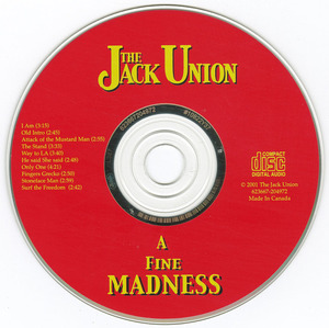 Cd jack union %e2%80%93 a fine madness cd