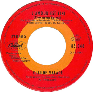 Claude valade lamour est fini capitol ai