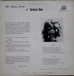 Dee  gracie   the many moods of gracie dee %281%29
