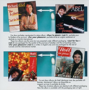 Abel richard pour le plaisir vol 2 1996 livret a