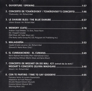 Abel richard live 1999 livret a
