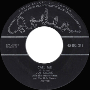 Kozak  joe   hillbilly rock bw call me %281%29