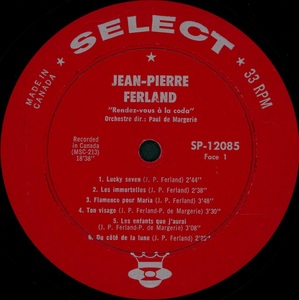 Ferland jean pierre rendez vous %c3%a0 la coda mono 1962 disque face 1