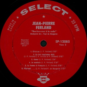 Ferland jean pierre rendez vous %c3%a0 la coda mono 1962 disque face 2