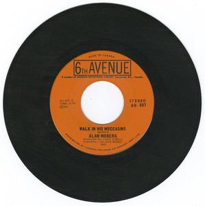 45 alan moberg   walk in his moccasins vinyl 01