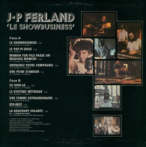 Ferland jean pierre le showbusiness 1974 dos