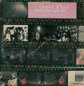 Ferland jean pierre quand on aime on a toujours 20 ans 1975 dos