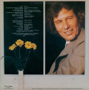 Ferland jean pierre y'a pas deux chansons pareilles 1982 dos