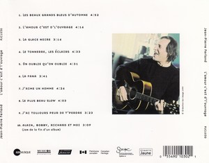 Ferland jean pierre l'amour c'est d'l'ouvrage 1999 dos