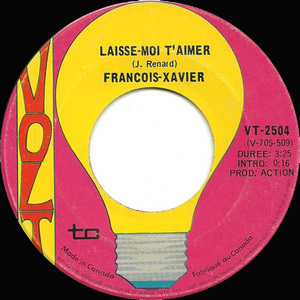 Francois xavier laisse moi taimer volt