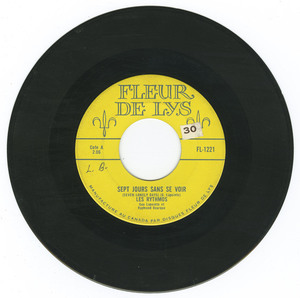 45 les rythmos   sept jours sans se voir vinyl 01