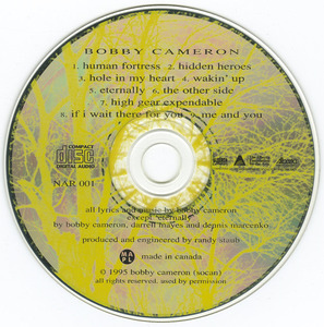 Cd bobby cameron   st cd