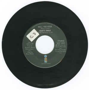 45 marty simon   roll you over vinyl 01