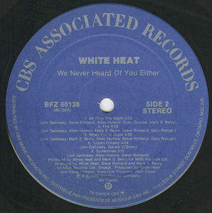 White heat   we never heard of you either label 02