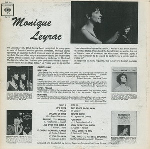 Leyrac monique monique leyrac mono 1967 dos