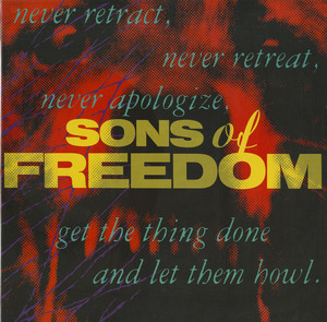 Sons of freedom   st front