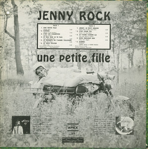 Jenny rock   une petite fille back
