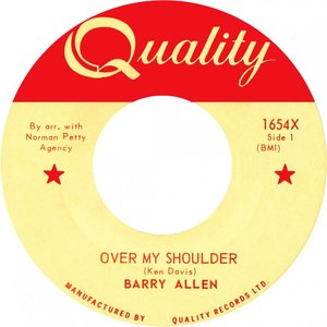 Barry allen over my shoulder quality a