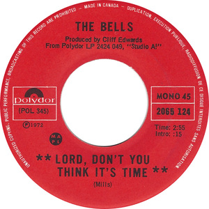 The bells lord dont you think its time 1972 a