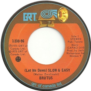 Brutus let me down slow and easy 1975 ai
