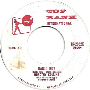 Dorothy collins banjo boy top rank 4
