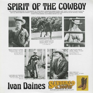 Ivan daines spirit of the cowboy
