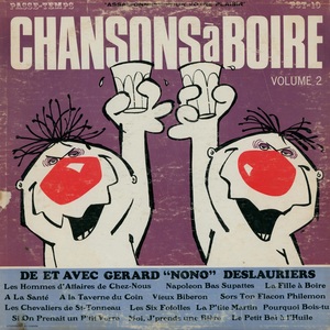Deslauriers g%c3%a9rard nono chansons %c3%a0 boire volume 2 1965 couverture