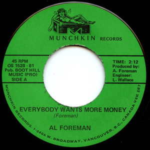 Foreman  al   everybody wants more money bw king of your heart %282%29