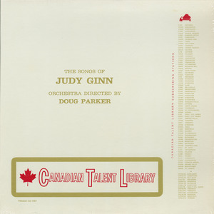 Judy ginn   the songs of judy ginn front