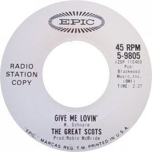 The great scots give me lovin 1965 3