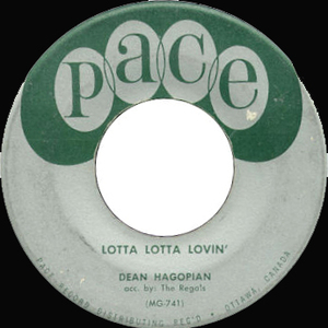 Hagopian  dean   lotta lotta lovin' bw anywhere you go