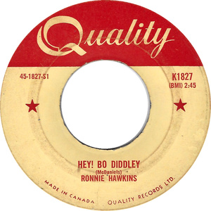 Ronnie hawkins love me like you can quality a