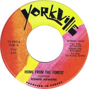 Ronnie hawkins home from the forest yorkville a