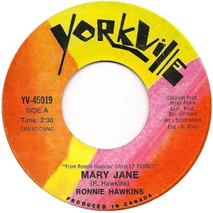 Ronnie hawkins mary jane yorkville ai