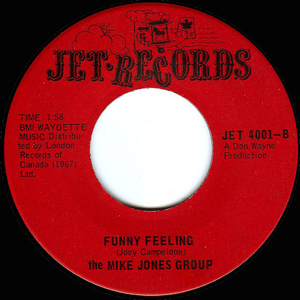 Jones  mike group   each and every day bw funny feeling