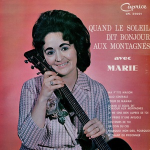 King marie quand le soleil dit bonjour aux montagnes 1965 couverture