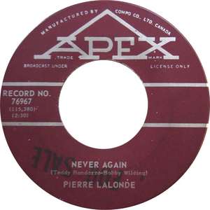 Pierre lalonde never again apex a